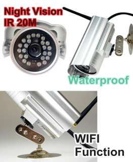Wireless Network WIFI IP Camera Outdoor Waterproof Security LED IR 