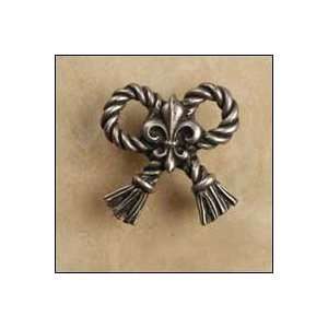   Tassel Bow Med (Anne at Home 532 Cabinet Knob 1.75 x 2 x 0.75 inches