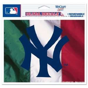 Italian Flag NY Yankees Decal