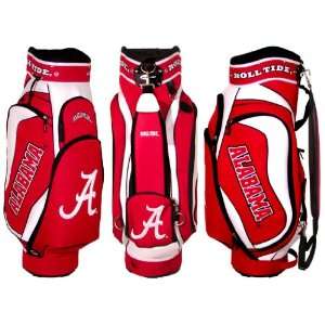 Alabama Crimson Tide Team Logo Golf Club Cart Bag   Golf  