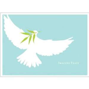 Birchcraft Studios 1110 Imagine Peace   Silver Lined Envelope with 