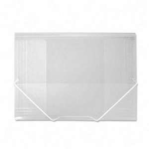 Document Wallets,Water/Tear Proof,Letter Size,Clear   FILE 