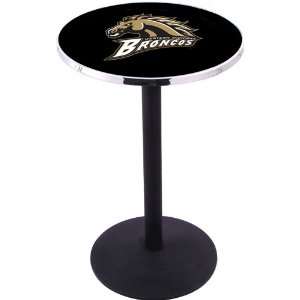  Western Michigan University Pub Table with 214 Style Base 