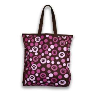  Thro 3995 Bubble Paws Canvas Commuter Tote with Side 