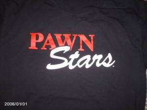 Pawn Stars Black t Shirt size M  