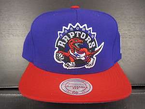 Mitchell and Ness Raptors Snap Back in Purple NWT $50  