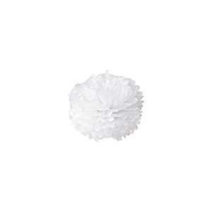  White 15 Inch Tissue Paper Pom Pom