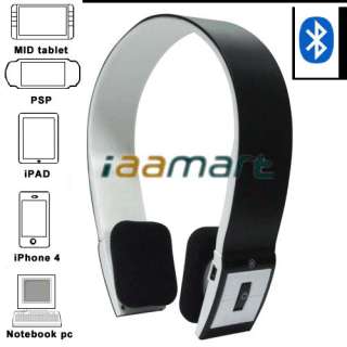 Bluetooth Stereo Headset with Microphone in for iphone/ipad/laptop/ps3 