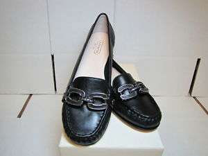 COACH ELLA FLAT size 8.5 (Black)  