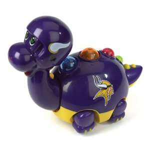  NFL Minnesota Vikings Animated & Musical Team Dinosaur Toy 
