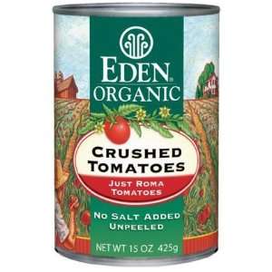  Eden Organic Crushed Tomatoes, 15 oz Cans, 12 ct (Quantity 