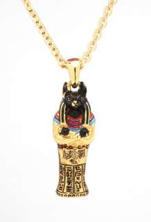 EGYPTIAN GOD ANUBIS COFFIN NECKLACE/PENDANT JEWELRY.NEW  