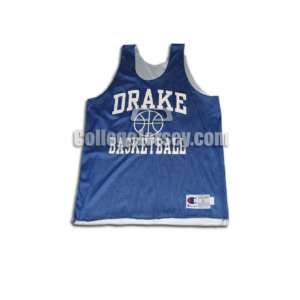  Blue/White No. 22 Game Used Drake Russell Basketball 