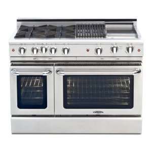  Capital CGMR484B2 N 48 Six Open Top Burners Manual Clean 