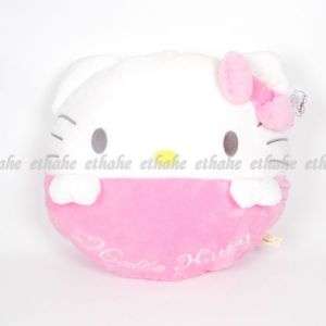 Hello Kitty Figure Plush Big Pillow Cushion White 2HV4  