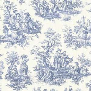  60 Wide Waverly Country Life Sheer Wedgewood Fabric By 