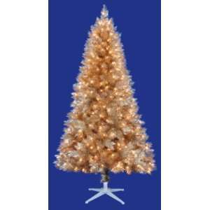  6.5ft Champagne Christmas Tree with Clear Lights 
