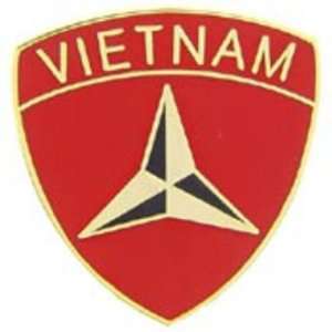  U.S.M.C. 3rd Marine Division Vietnam Pin 1 Arts, Crafts 