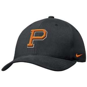  Nike Princeton Tigers Black Swoosh Flex Fit Hat Sports 