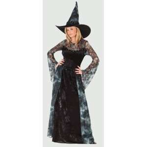  Midnight Sorceress Witch Adult Costume Size Medium / Large 