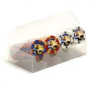  Three Tone Stars/Eagle Chips (11.5g) 25 Red, 25, Blue, 50 