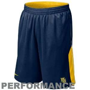 Nike Marquette Golden Eagles Navy Blue Gold Reversible Performance 