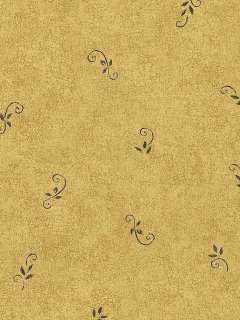 WALLPAPER SAMPLE Tuscany Gold Crackle Country Chic  