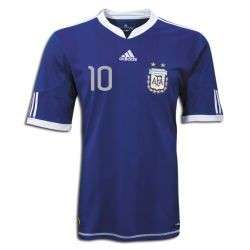 adidas ARGENTINA Official MESSI JERSEY SOCCER WC 2010  