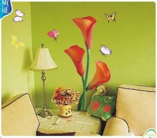 Tulip Flower Art Deco Vinyl Wall Paper Sticker Decal269  