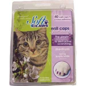   for Cats, Size Medium, Color Spring (Whitew Pink Tips)