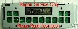 REPAIR SERVICE GE oven part WB19X0255  