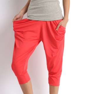 2012 Ladys Colorful Drape Harem Pants Hip Hop Stretch Trousers  