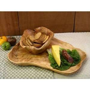  Enrico Root Party Platter and Bowl Set 