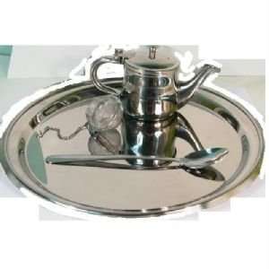 Tea Party Platter (Stainless Steel) Health & Personal 