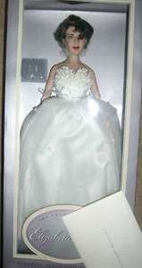Elizabeth Taylor Franklin Mint White gown   