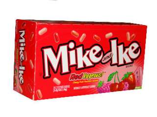 Mike and Ike Red Rageous 24 ct box  