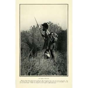  1910 Print Bako Ethiopia Karo Omo River Trading Indigenous 