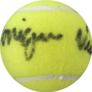  Monique Viele Autographed/Signed Tennis Ball Sports 