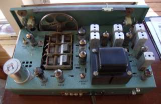 Vintage Bogen AM FM Tuner Model R640 11 Tube Amplifier, Quality rivals 