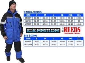 Clam IceArmor Cold Weather Suit (Blue/Black) ► GREAT ICE FISHING 