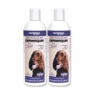 Dermaquin for Dogs Skin & Coat Supplement 32 fl. oz. Oil Twin Pack (2 