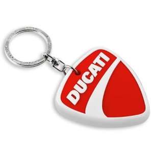  Ducati Company Logo PVC Keychain Automotive
