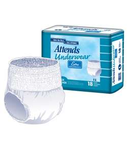 Attends Extra   Extra Large Underwear (Case of 56)  