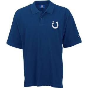   Indianapolis Colts Royal Blue Team Logo Pique Polo
