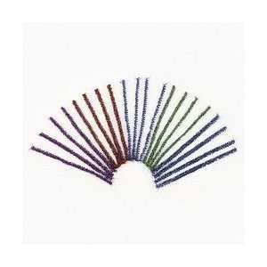    CURLY METALLIC CHENILLE STEMS (50 PIECES)   BULK Toys & Games
