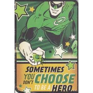 Greeting Card Birthday Green Lantern Son, Sometimes You Dont Choose 