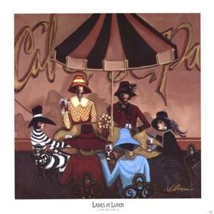  Ladies At Lunch   Poster by Jeff Williams (27.5 x 28 
