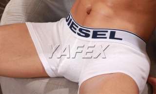 New Cotton Comfort Boxers Briefs Mens basic Underwear S M L +2Colors 