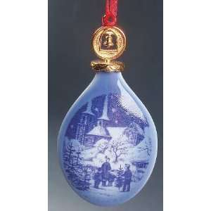  1997 Royal Copenhagen Porcelain Christmas Drop Ornament 