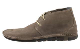 Hush Puppies Mens Chukka Boots Hangout Taupe Lace Up Suede H102114 